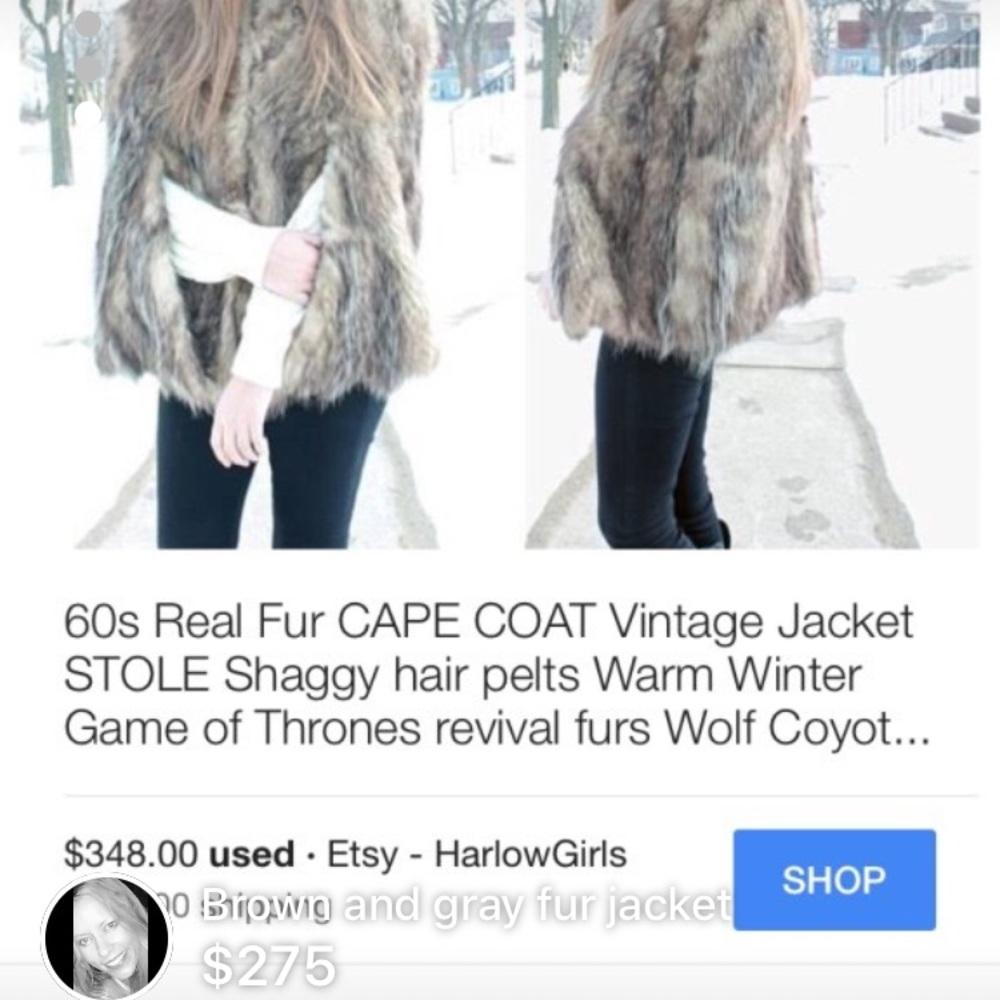 Fur jacket - Picture 3 of 4